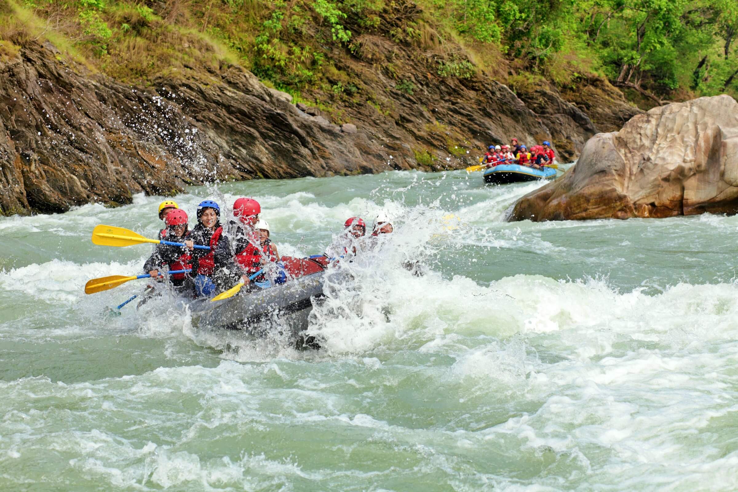 rafting adventure activities in nepal