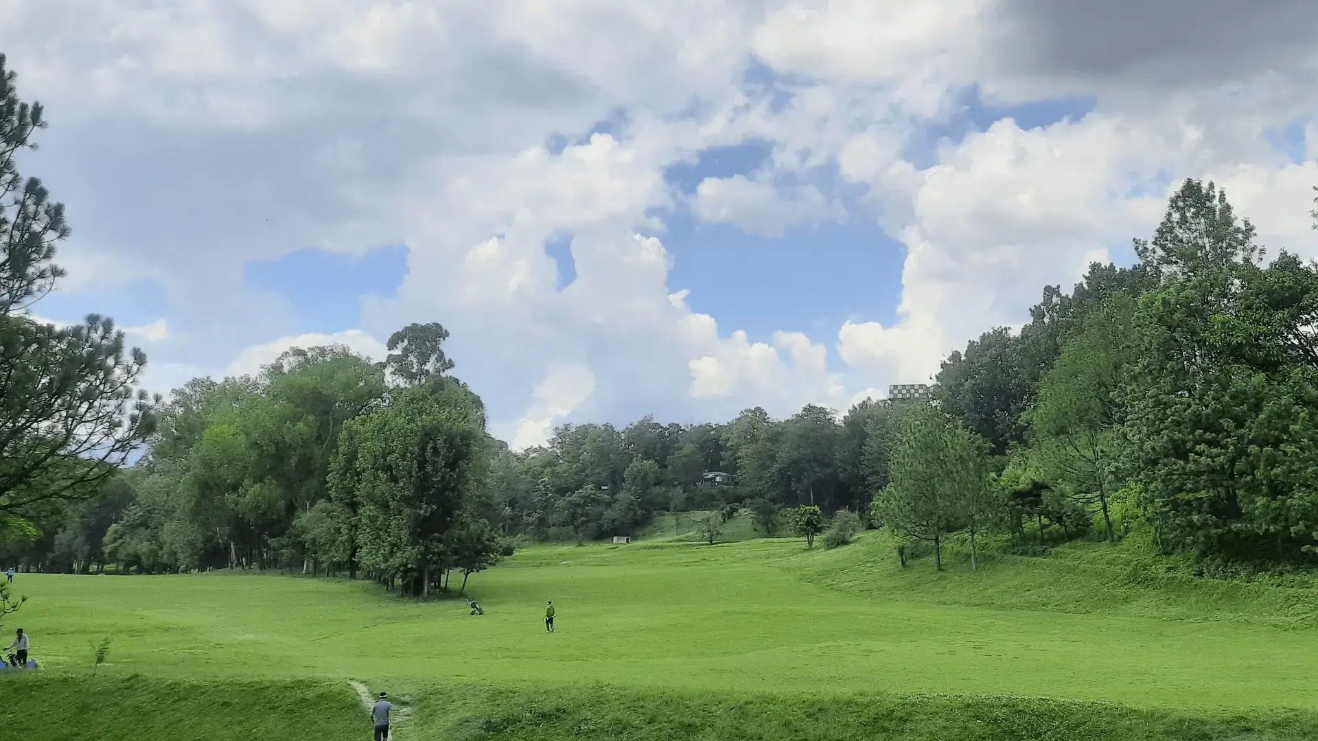 Golfing in Nepal