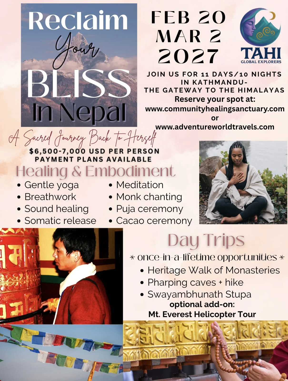 Reclaim Your Bliss in Nepal